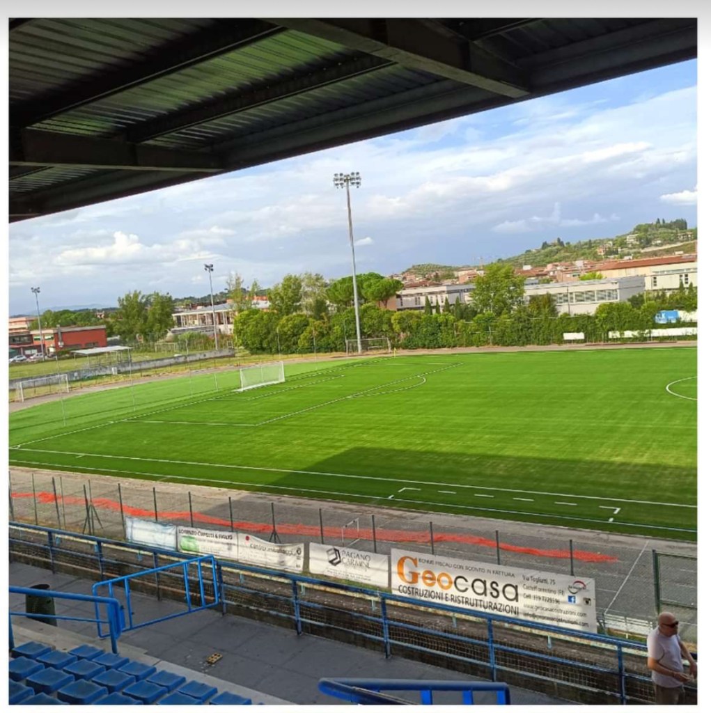 Castelfiorentino,  inaugurazione del nuovo prato in sintetico ecosostenibile allo stadio