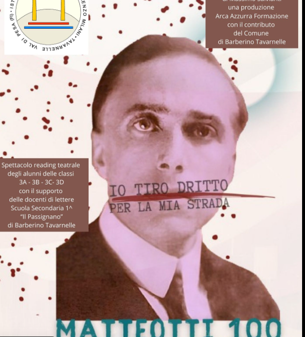 Tavarnelle,  cento giovani in scena per ricordare i cento anni dall’omicidio di Giacomo Matteotti