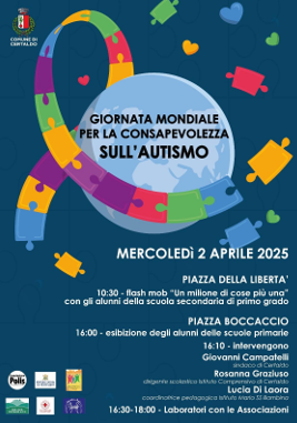 Certaldo si tinge di blu per celebrare la Giornata Mondiale sull’Autismo