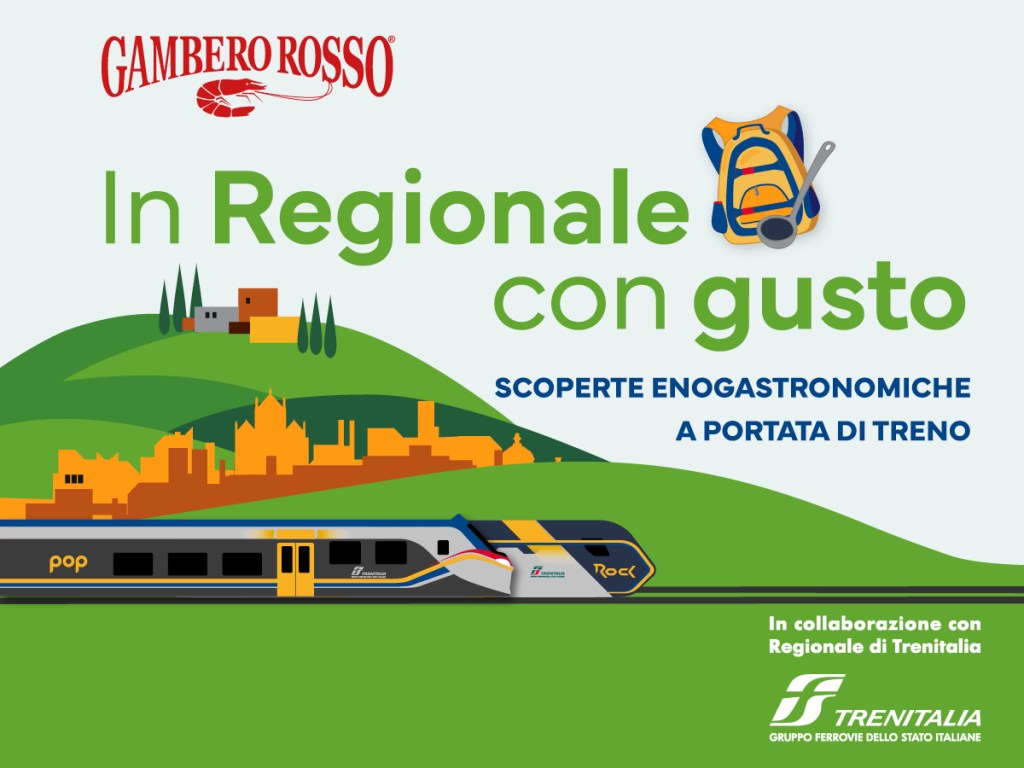 Sui Regionali di Trenitalia alla scoperta del gusto