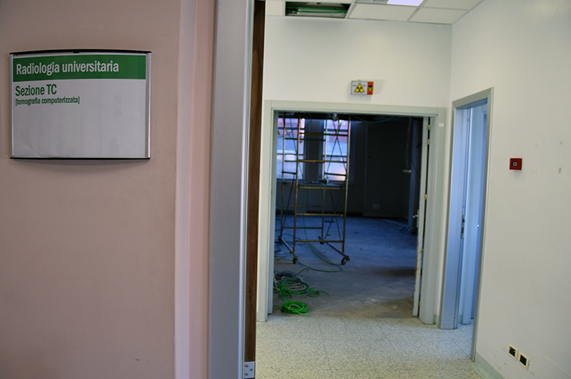 Scotte, al via i lavori per l’installazione di una nuova macchina in Diagnostica per immagini