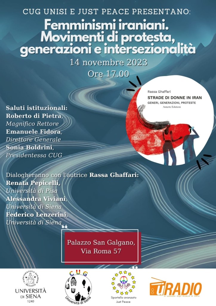 Chiostro di San Galgano, incontro con la scrittrice Rassa Ghaffari