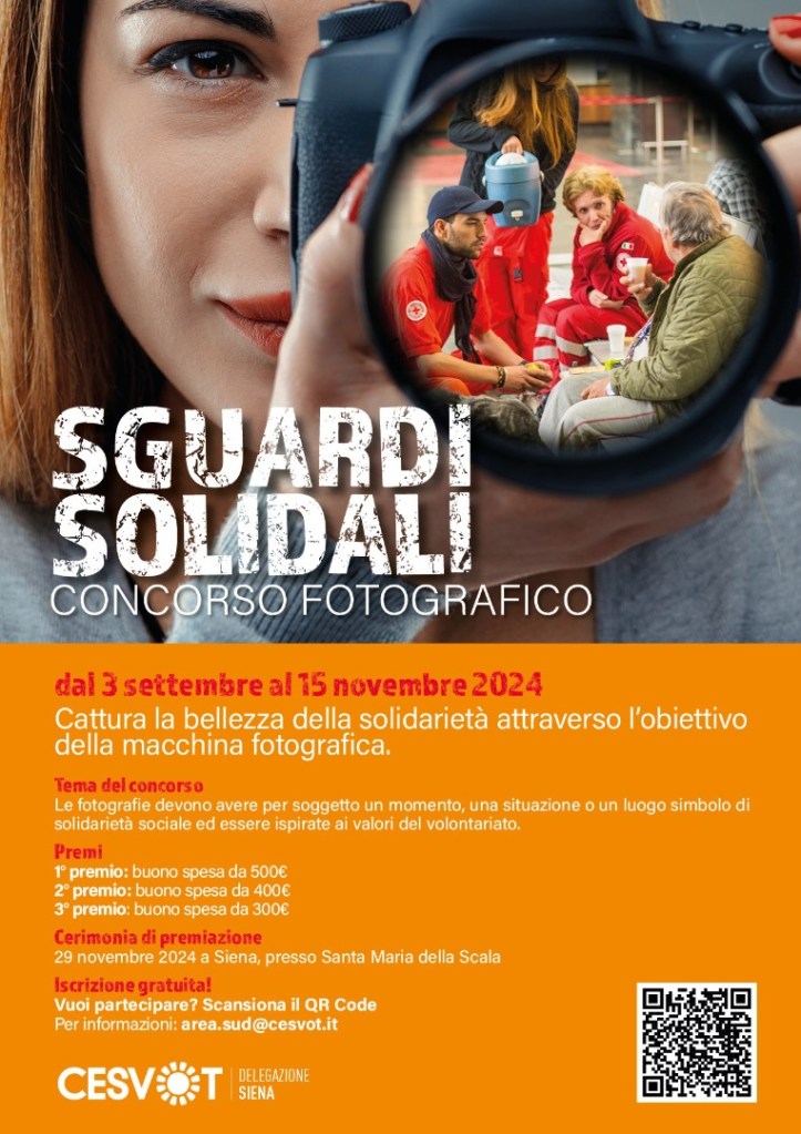 Siena, un concorso fotografico per raccontare la solidarietà