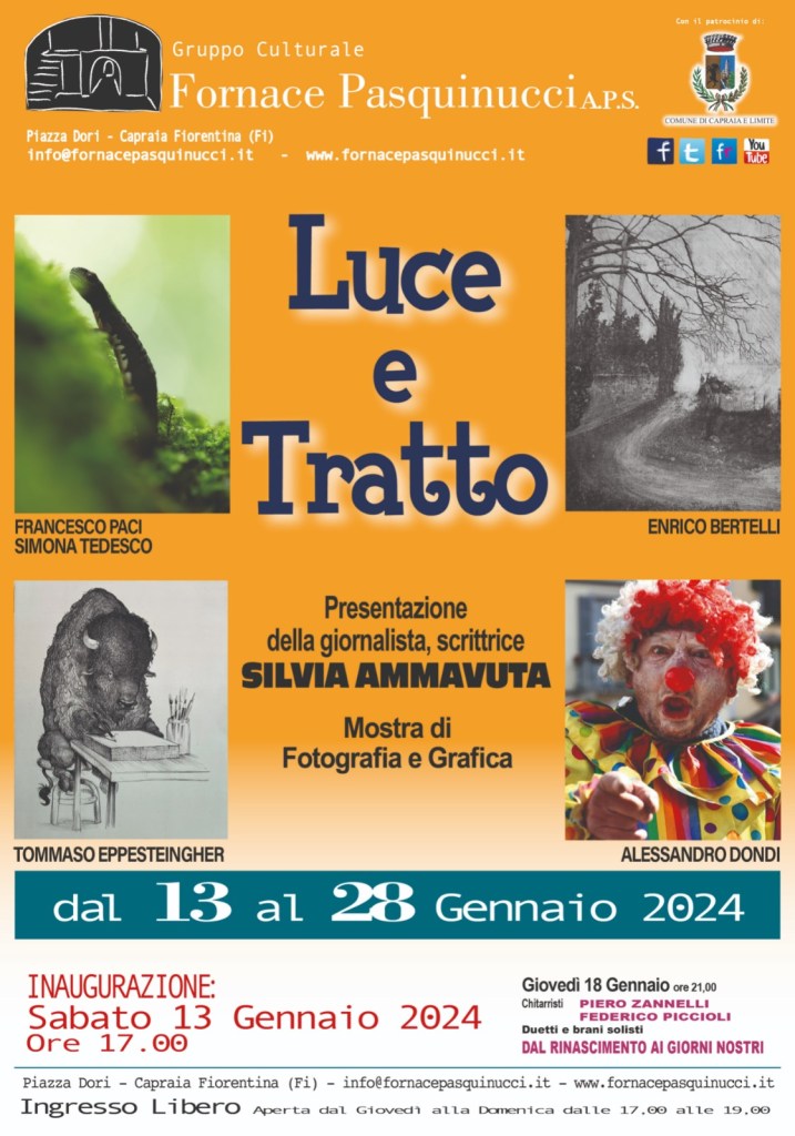 A Capraia la mostra di grafica e fotografia “Luce e tratto”