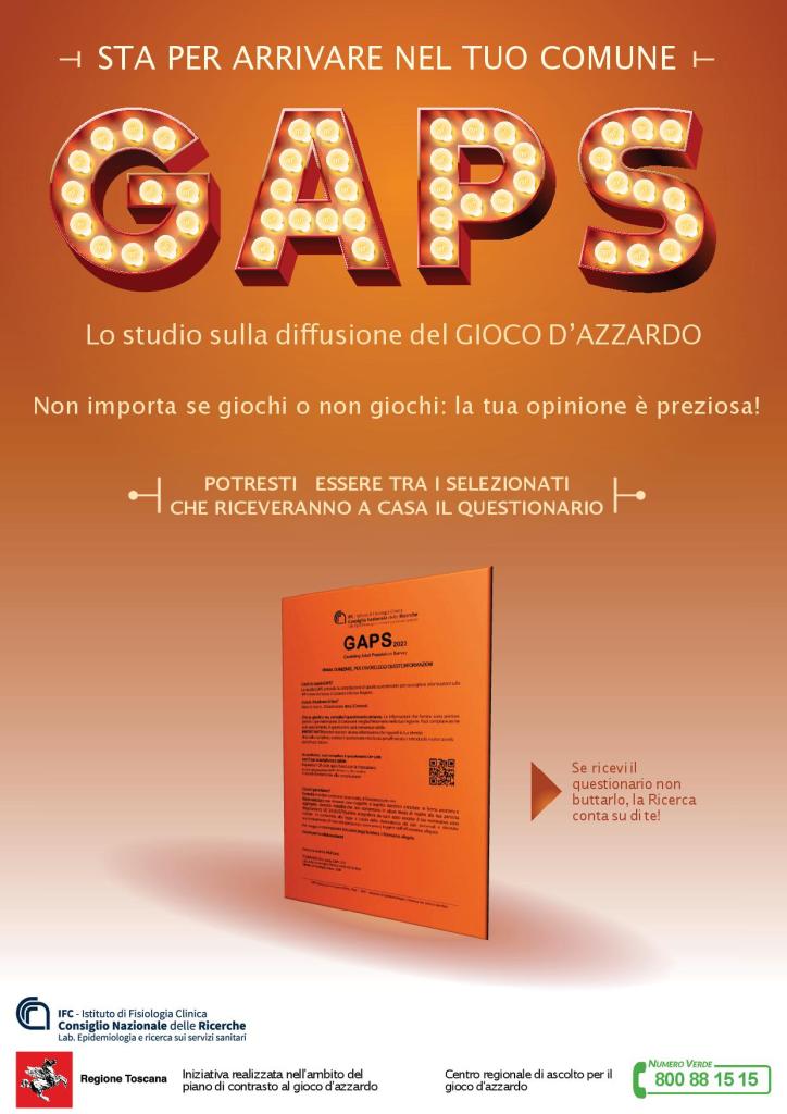 Poggibonsi partecipa allo studio sul gioco d’azzardo del CNR