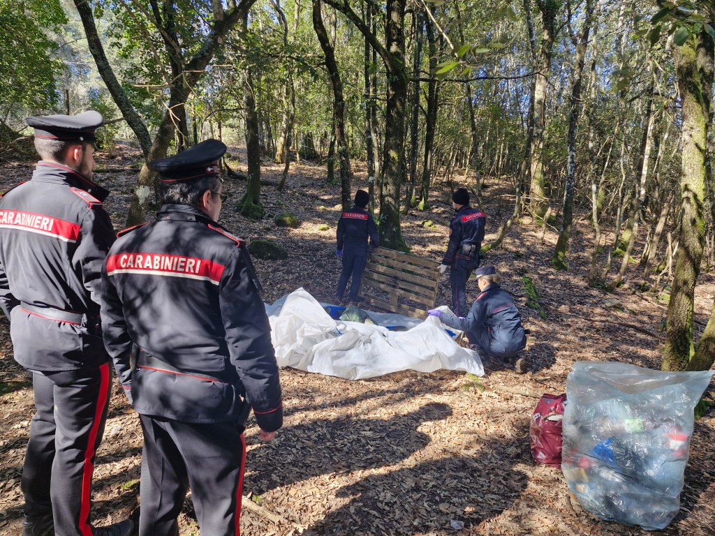 Monticiano, smantellato bivacco di spacciatori nel bosco