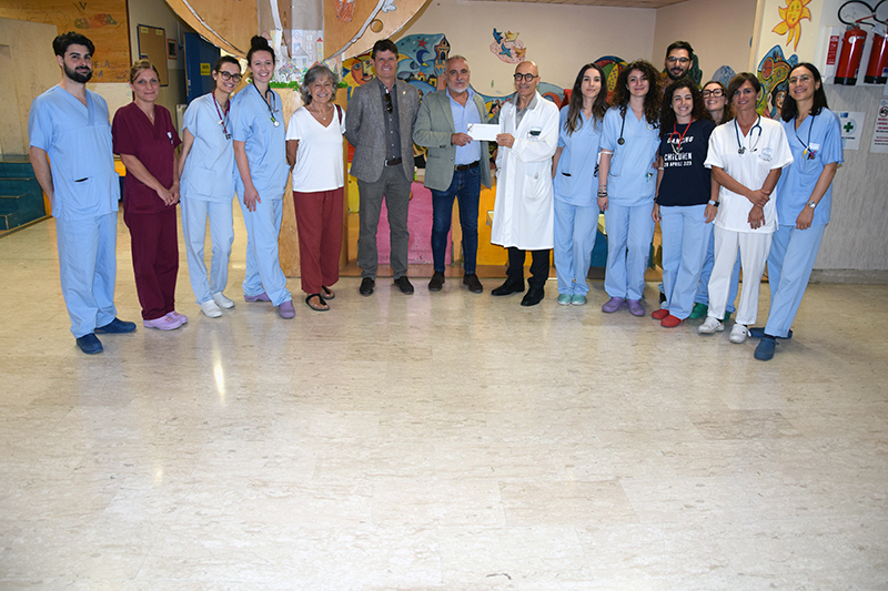 Nobile Contrada dell’Oca, preziosa donazione per la Pediatria