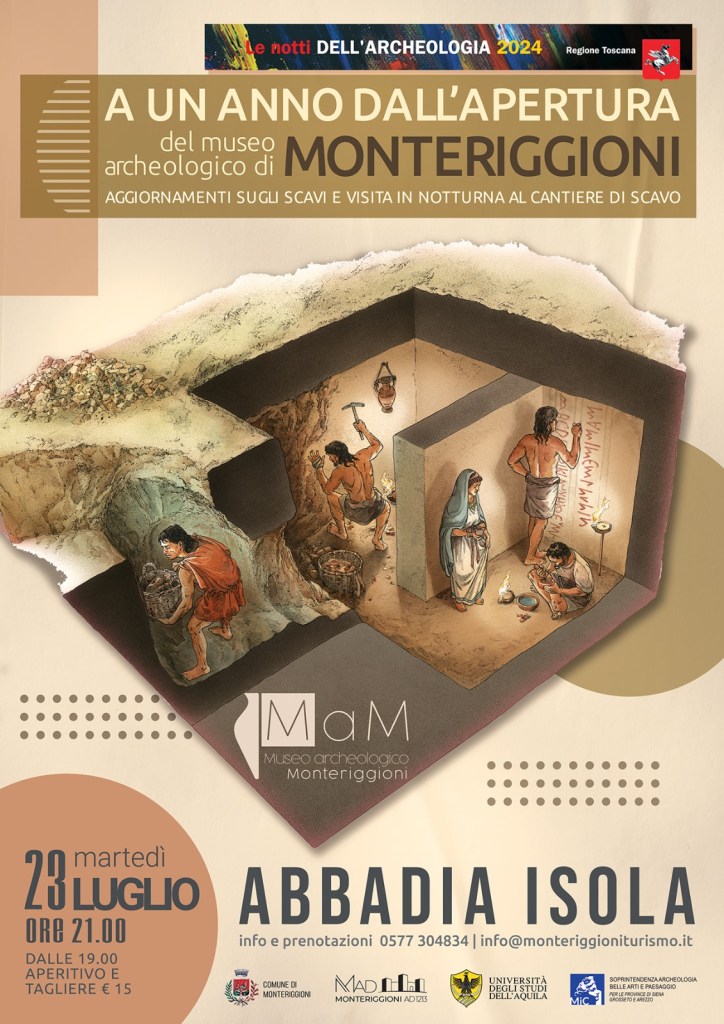 Monteriggioni Estate. Al via il programma della terza settimana di luglio