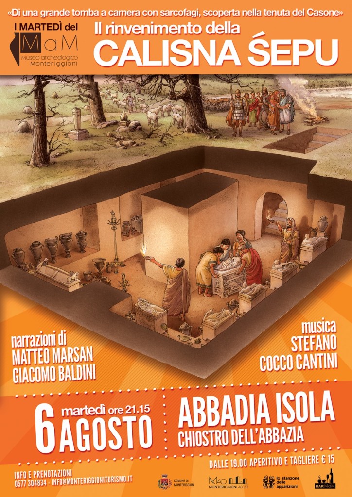 Ritrovamento della Tomba Calisna Śepu: narrazione di un'importante sito archeologico ad Abbadia Isola