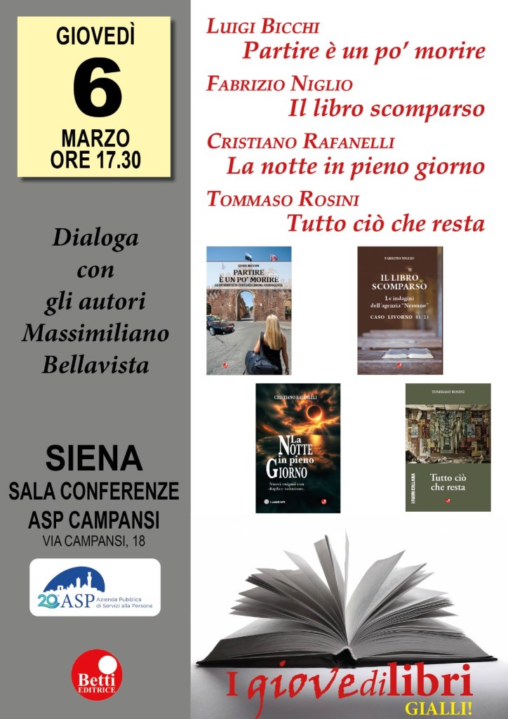 Betti Editrice e Asp Città di Siena presentano 