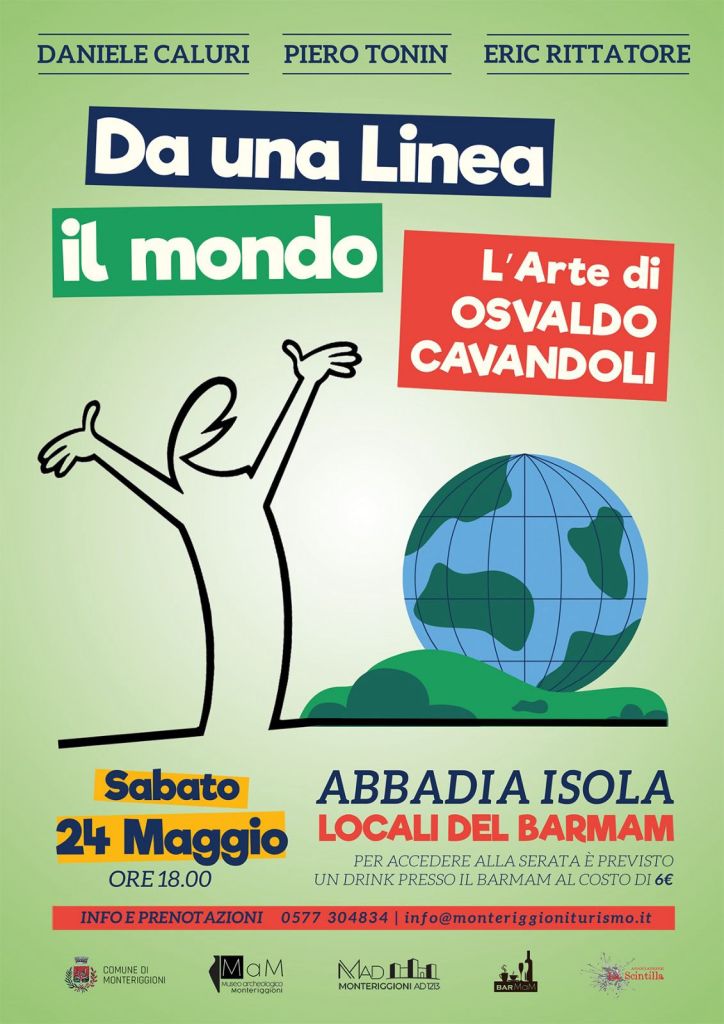 Abbadia Isola, “Da una linea il mondo. L'arte di Osvaldo Cavandoli