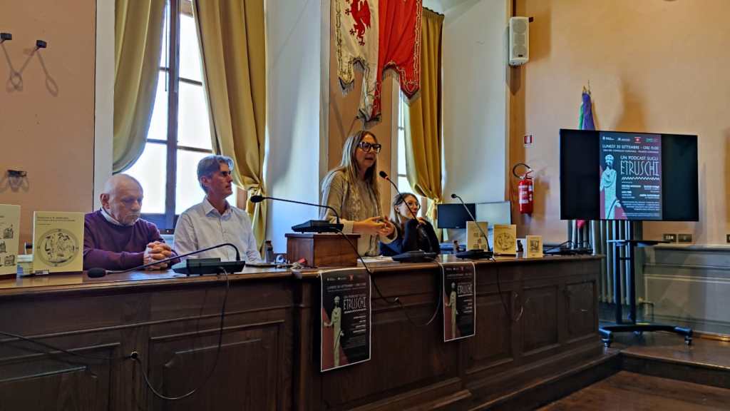 Montepulciano: presentato un nuovo podcast sugli Etruschi