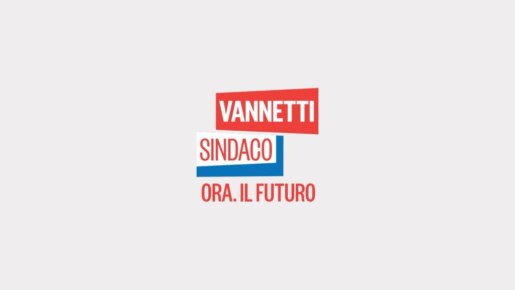 «Ora il futuro»: logo e immagine della campagna per #VannettiSindaco