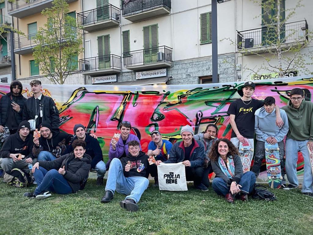 Musica rap e skate, a Poggibonsi PiGlia BenE