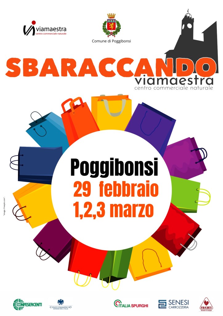 Viamaestra, torna Sbaraccando, il mercatino dei negozi del centro