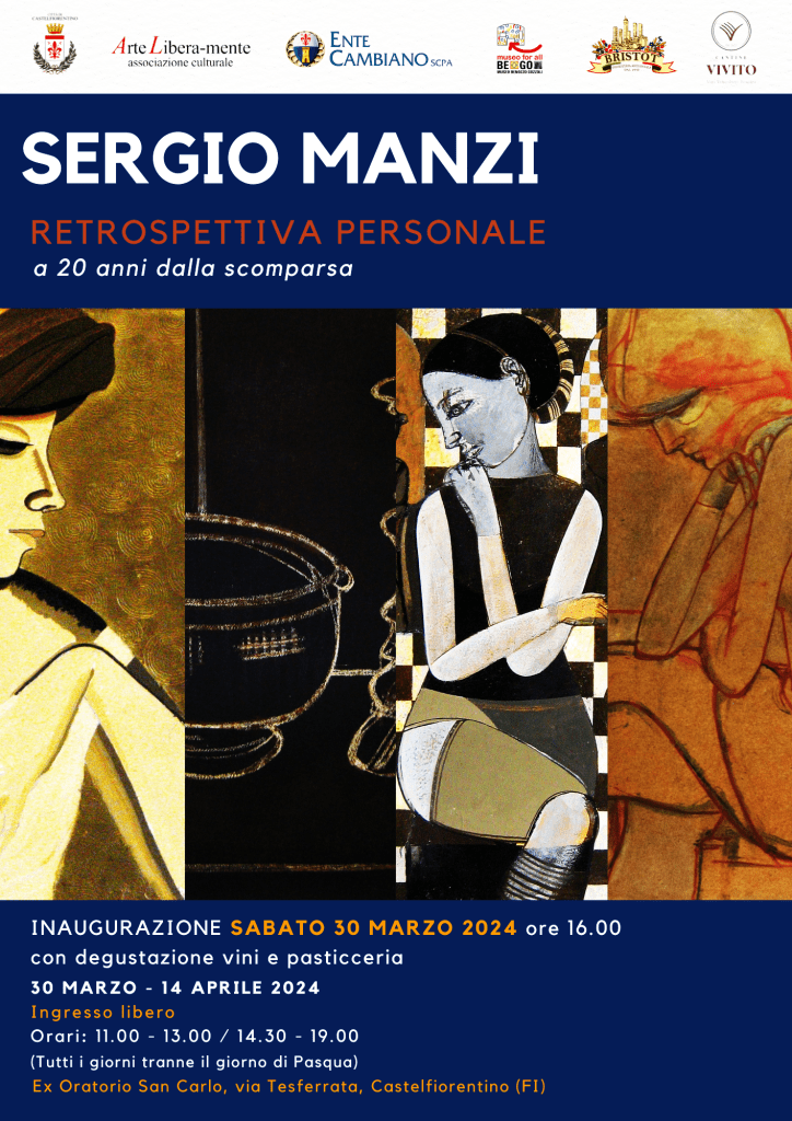 Castelfiorentino, Sergio Manzi, retrospettiva di un grande maestro del ‘900