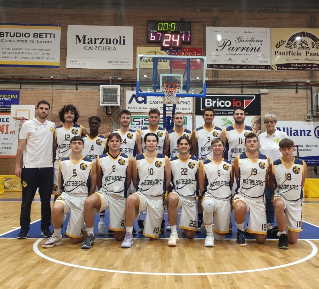 Il Gialloblu Castelfiorentino chiude il girone di andata superando il Ficeclum per 61-44