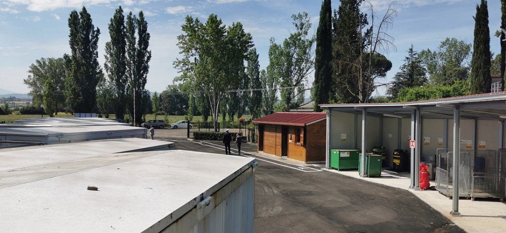 Inaugurato il nuovo centro di raccolta di Buonconvento