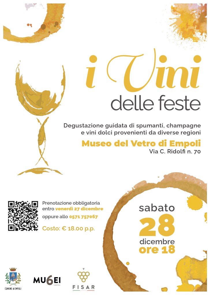 I vini delle feste, degustazione con Fisar Empoli