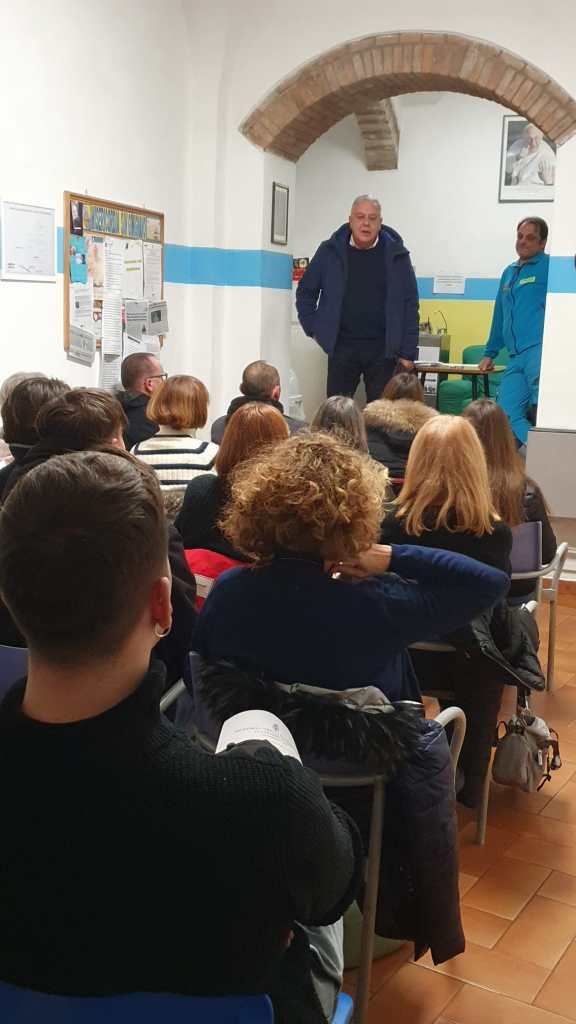 San Gimignano, corso Gratuito di Soccorso di 1° Livello promosso dalla Misericordia