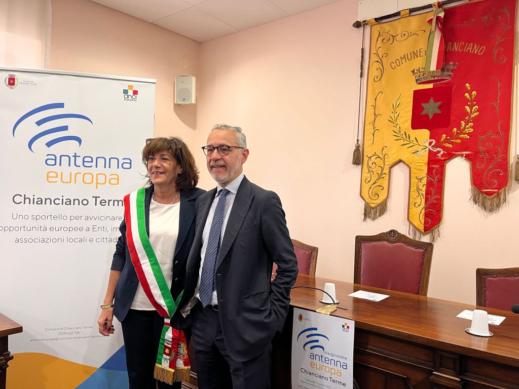 A Chianciano Terme attivo lo sportello l’Antenna Europa di Anci Toscana
