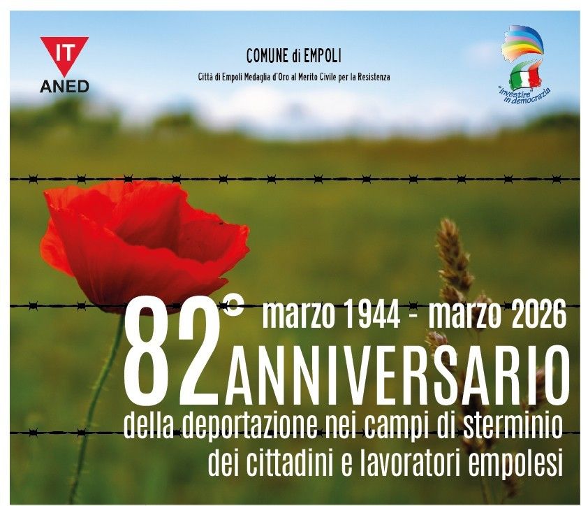 Empoli ricorda l'8 marzo 1944: l'82&deg; anniversario della deportazione nazifascista con la delegazione di Sankt Georgen