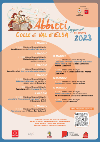 Colle, torna la quarta edizione di ABBICCI’ LEGGIAMO INSIEME