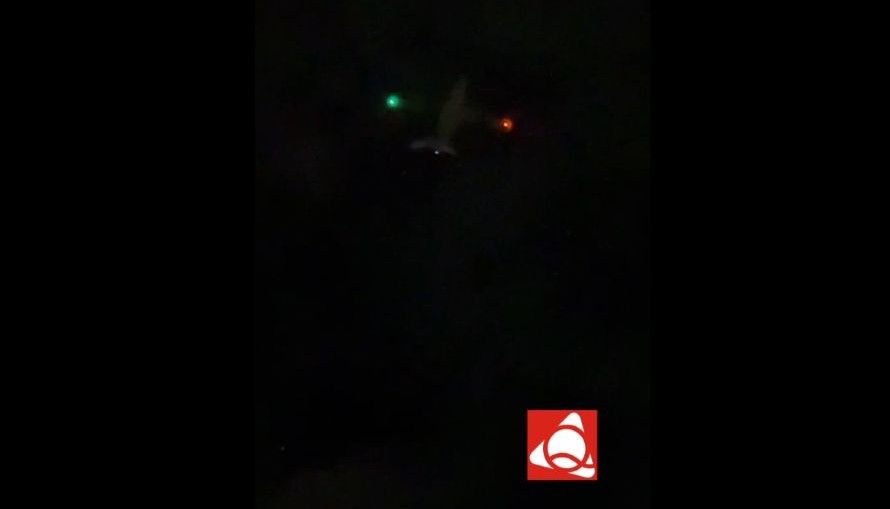 Aereo vola sopra Siena a bassa quota, cittadini preoccupati 