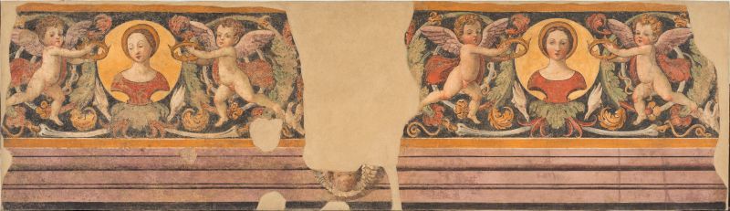 Restauro e nuova collocazione per gli affreschi del pittore sangimignanese  Vincenzo Tamagni provenienti dall&rsquo;Ospedale di Santa Fina