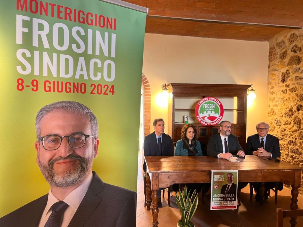 Andrea Frosini sindaco uscente di Monteriggioni è il candidato del centrosinistra