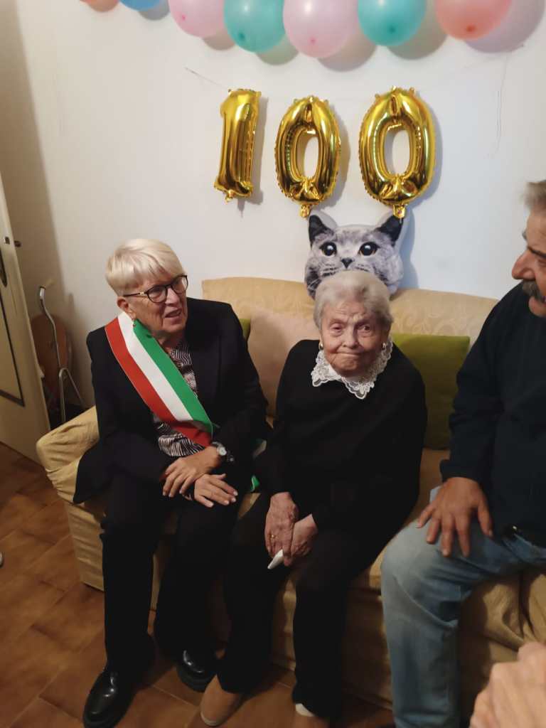 Gli auguri del Comune di Empoli alla centenaria Andreina Catastini