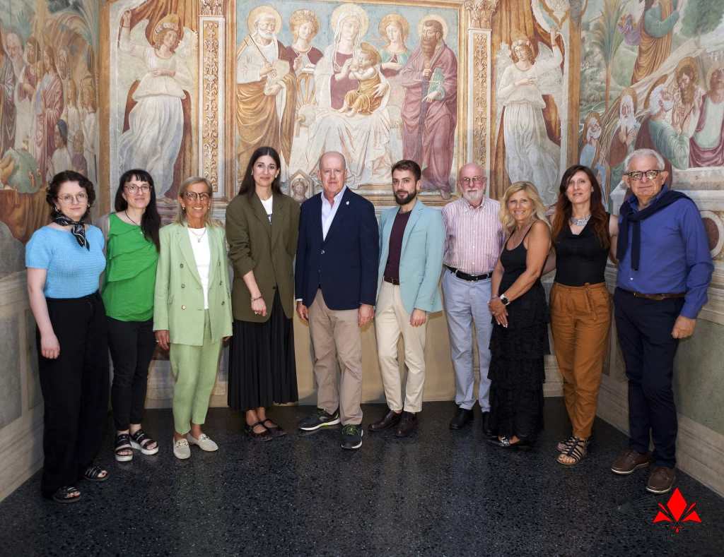 Be.Go. Back, gli affreschi di Josep Minguell nella Cappella di via Benozzo Gozzoli