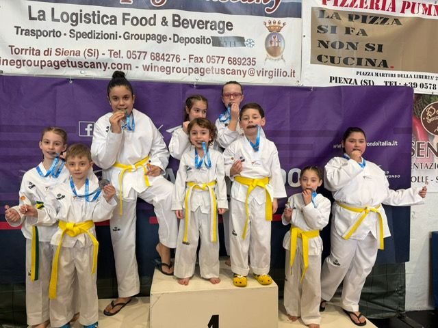 Giovani atleti savinesi sul podio al Campionato Regionale Toscano di Taekwondo