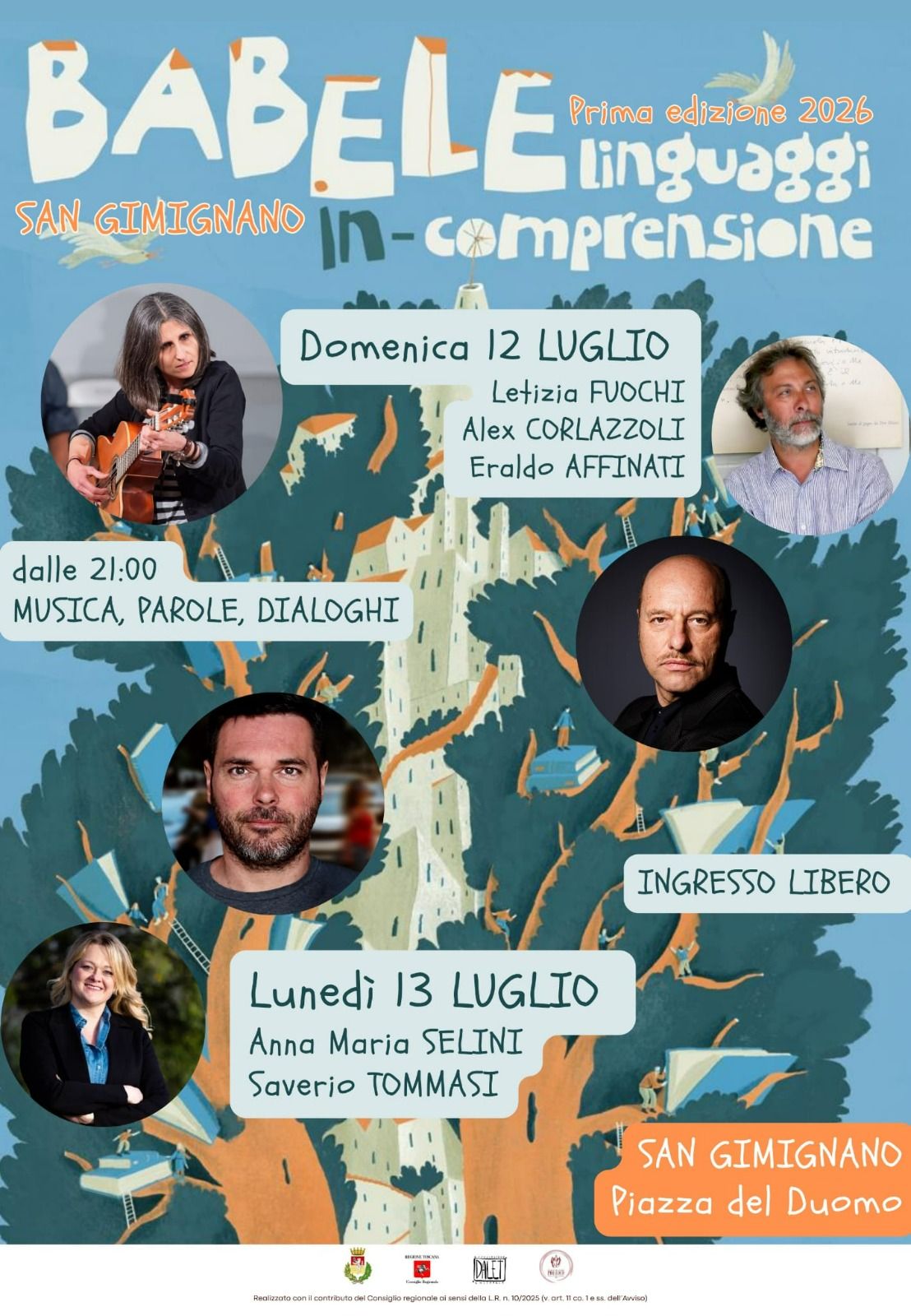 San Gimignano, &ldquo;Vivere la piazza&rdquo; chiude la prima edizione di Babele &ndash; Linguaggi in-comprensione fra musica e dialogo interculturale