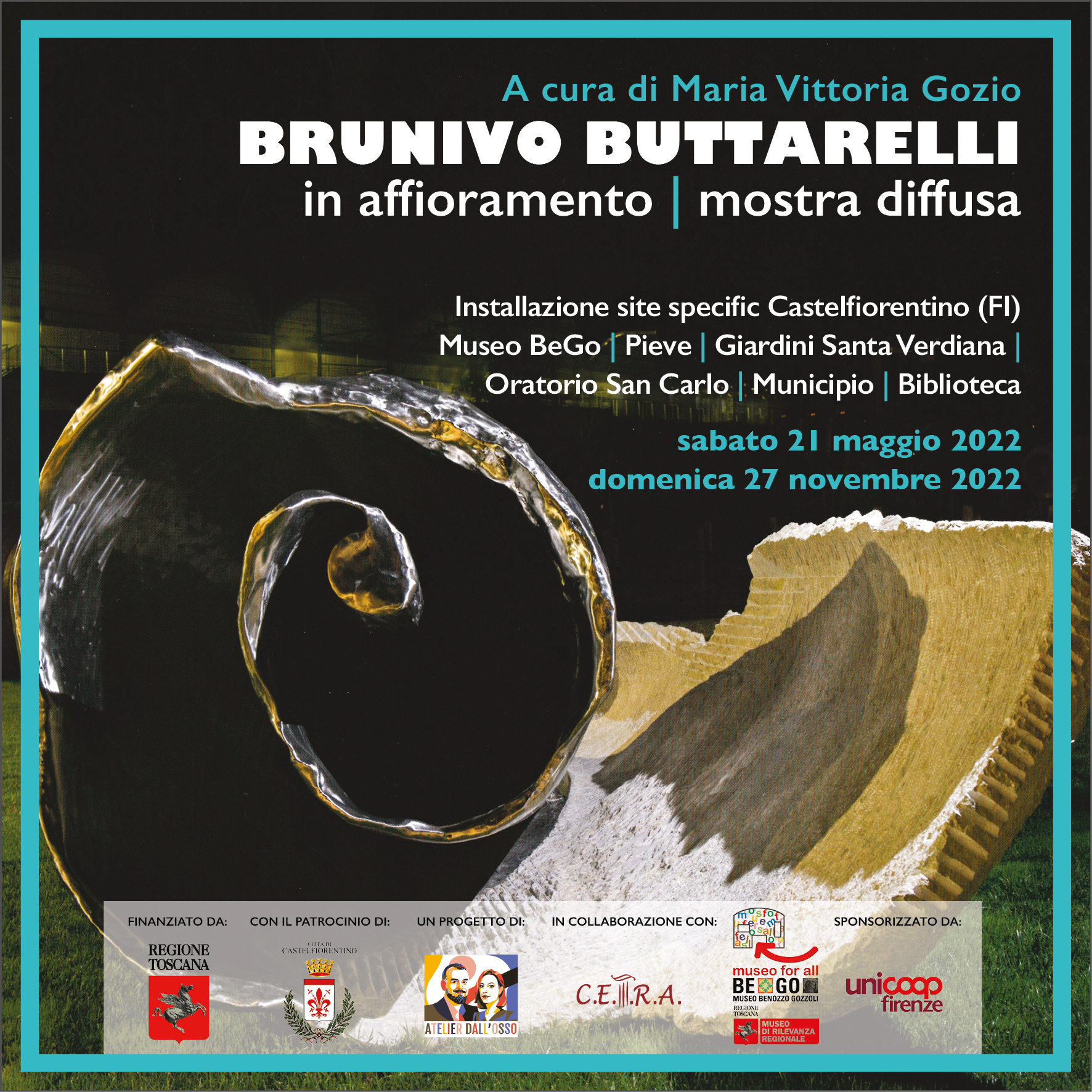 Castelfiorentino dedica una mostra allo scultore Brunivo Buttarelli