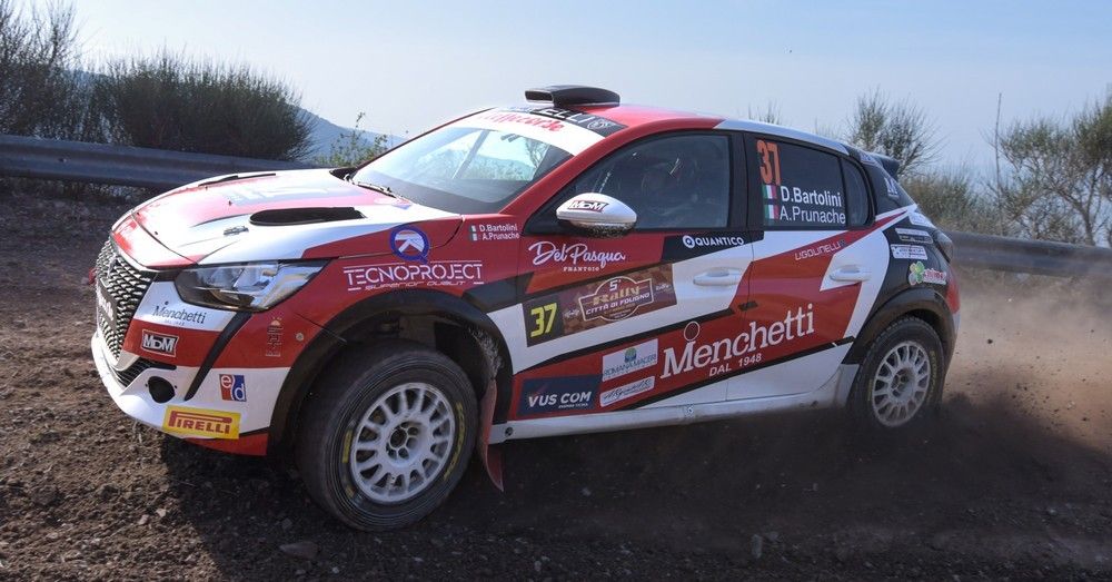 Davide Bartolini e Alexandra Prunache al Rally della Val d&rsquo;Orcia
