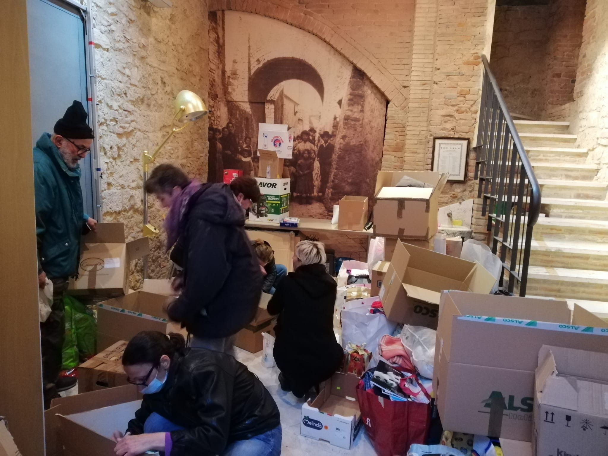 Dall'Ucraina in pullman con 2 bambini fino a Belforte
