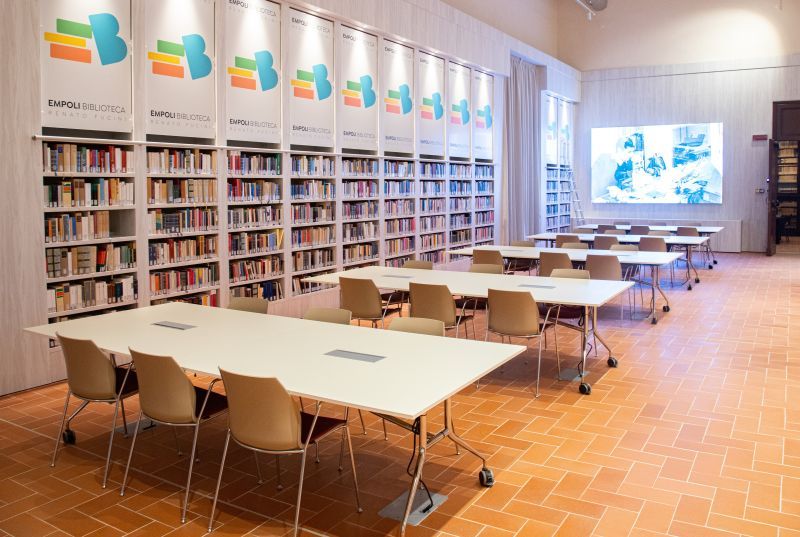 Biblioteca rifugio per tutta l'estate, a Empoli la 'Fucini' sempre aperta