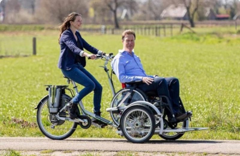 Castelfiorentino, una nuova E-Bike per il trasporto di persone su sedia a rotelle