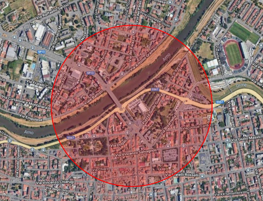 Ordigno bellico al cantiere del Teatro, evacuazione prevista per 5000 residenti di Empoli e Vinci