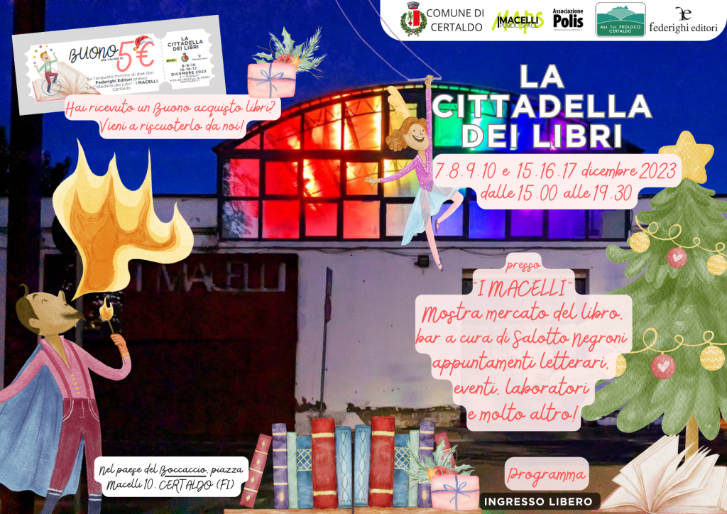 La Cittadella dei Libri: un mondo incantato per tutti gli amanti della lettura a Certaldo
