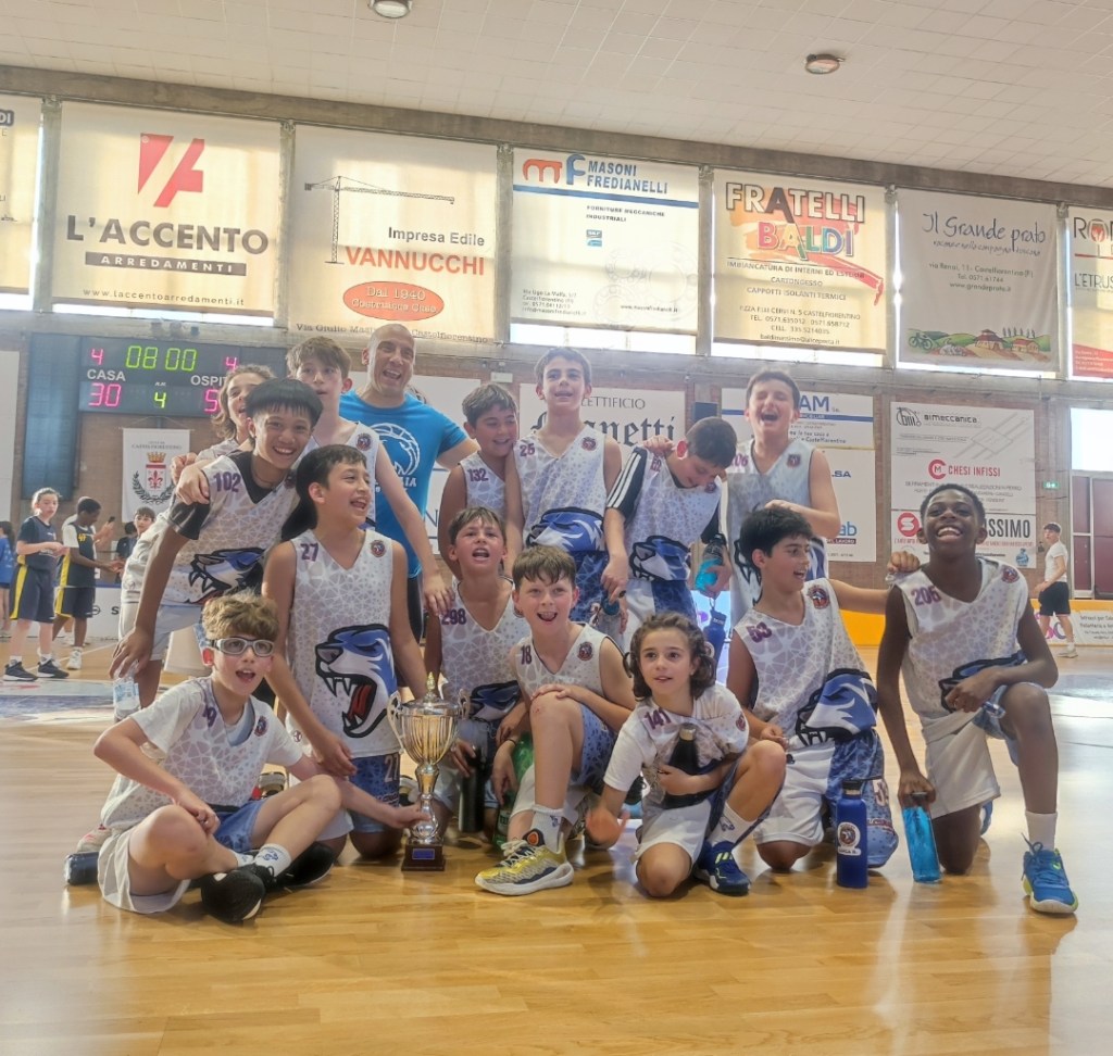 Il Basket Calcinaia vince il Trofeo dell'Amicizia