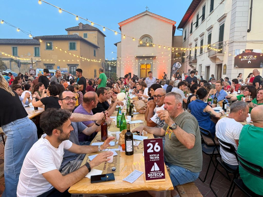 Ciccia docet a Mercatale. Palati internazionali accorsi in piazza Vittorio Veneto
