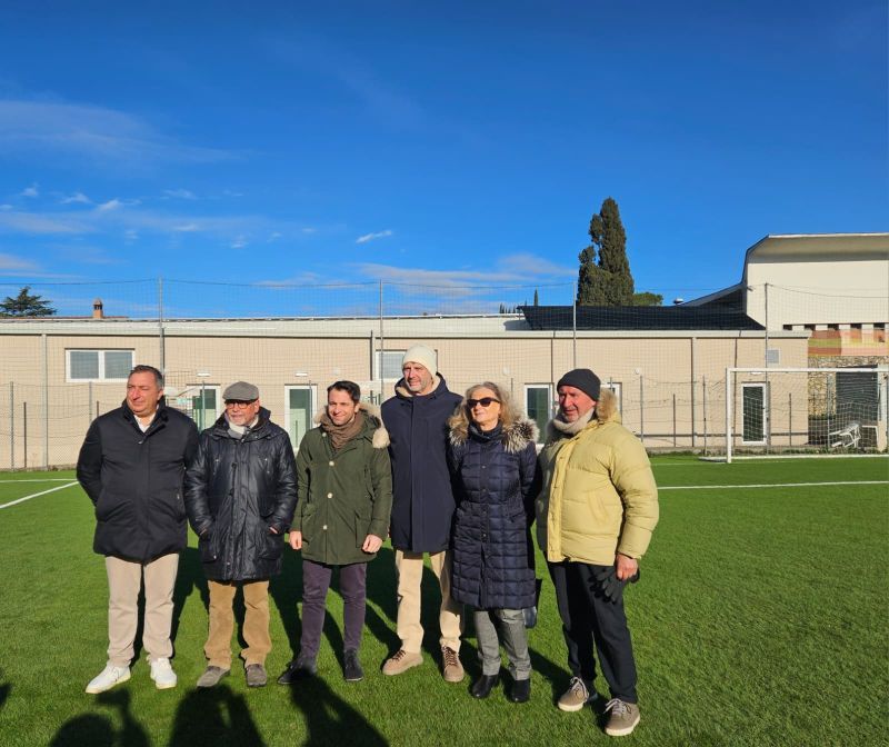 Taverne d&rsquo;Arbia, inaugurati tribune e spogliatoi del centro sportivo