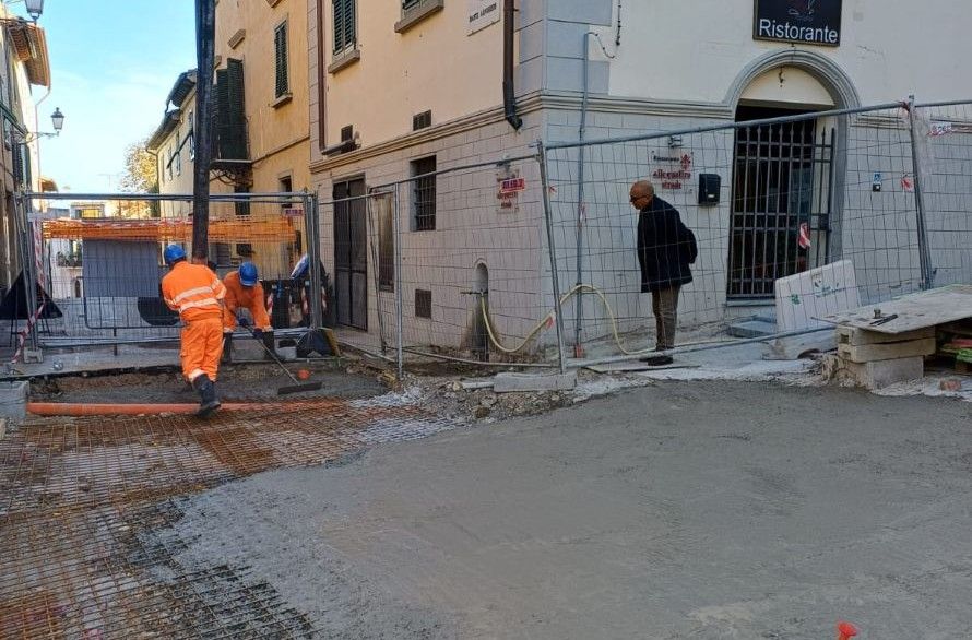 Lavori in centro a Montespertoli, il Comune incontra i commercianti