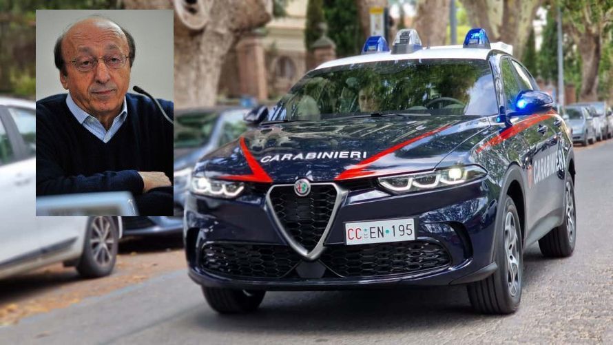 Follia prima del funerale della moglie di Luciano Moggi: uomo aggredisce parroco e carabinieri