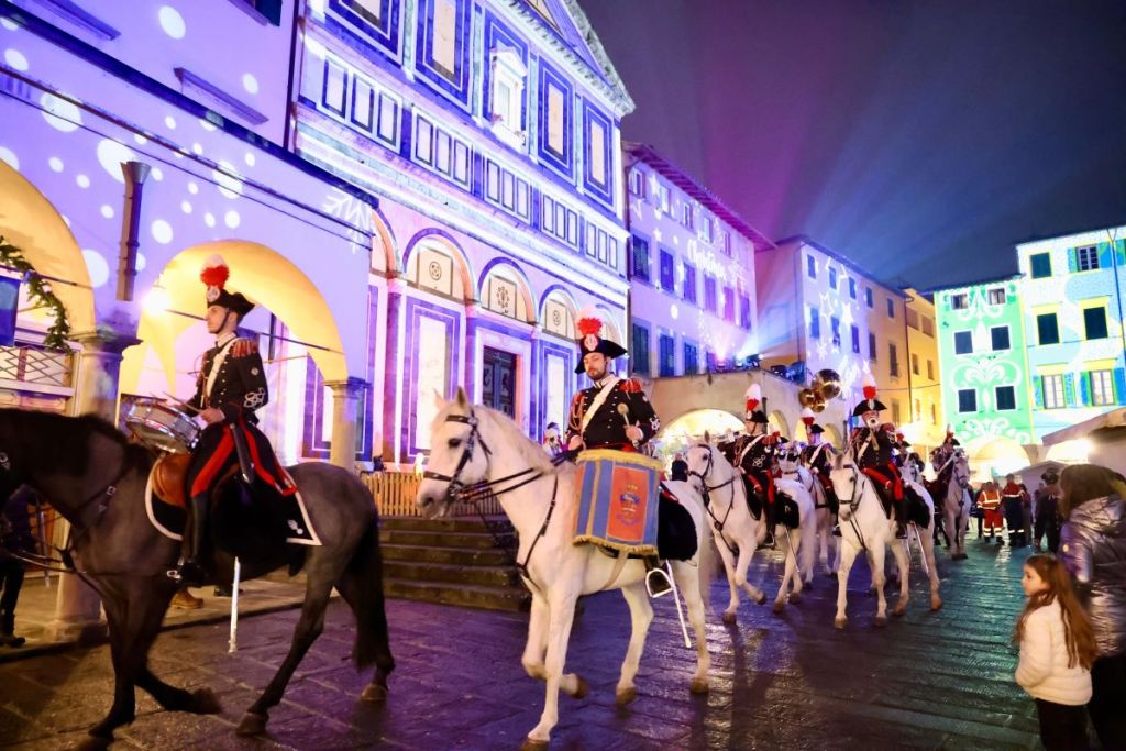 A Empoli Città del Natale la fanfara dei Carabinieri