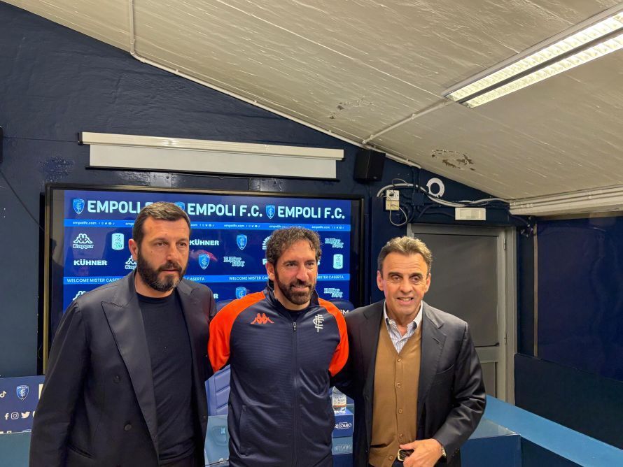 Corsi e Stefanelli presentano Caserta: &laquo;A Empoli per il suo entusiasmo, ci serve lo switch mentale&raquo;