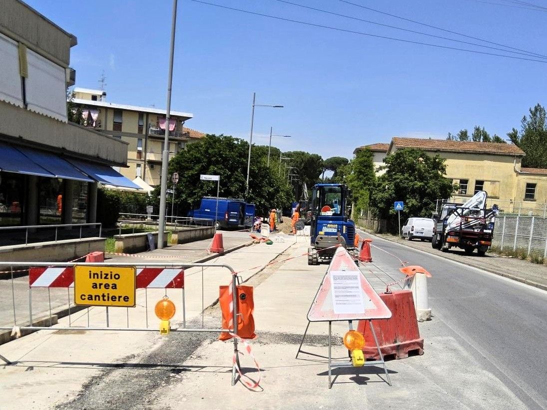 Castelfiorentino: partiti i lavori in via Niccoli, prosegue il piano di investimenti da oltre 4,5 milioni di euro
