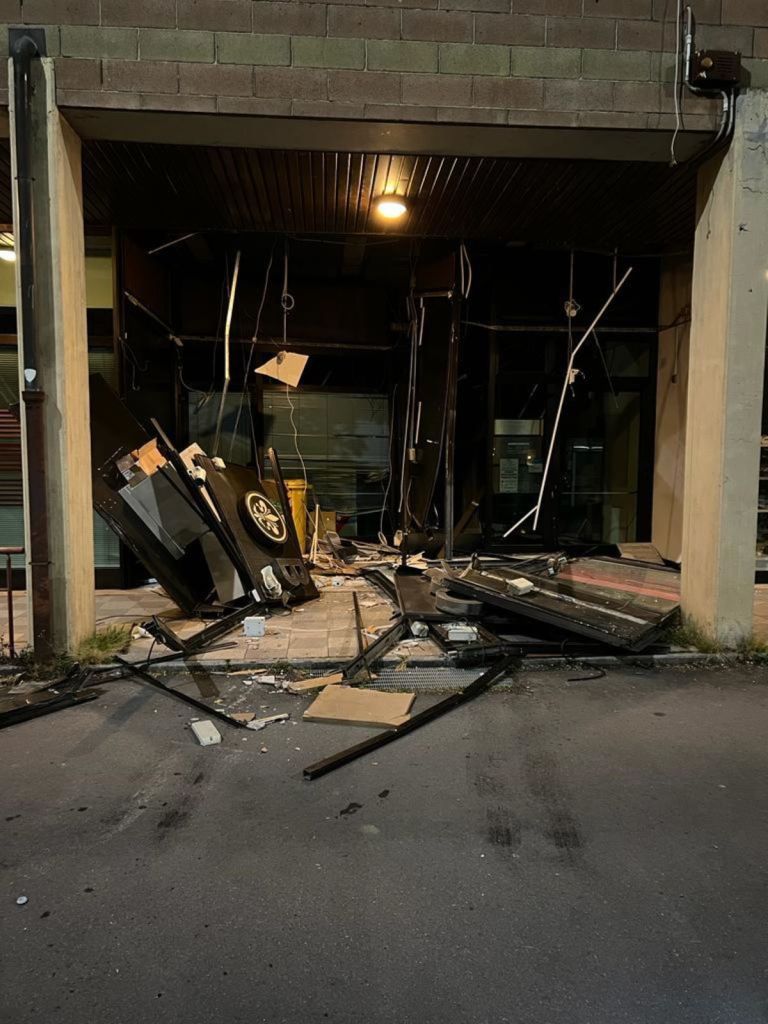 Divelto bancomat Mps, rubati 45mila euro